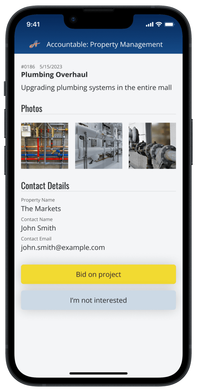 Contractor Project View-portrait-accountable-app-property-management-software