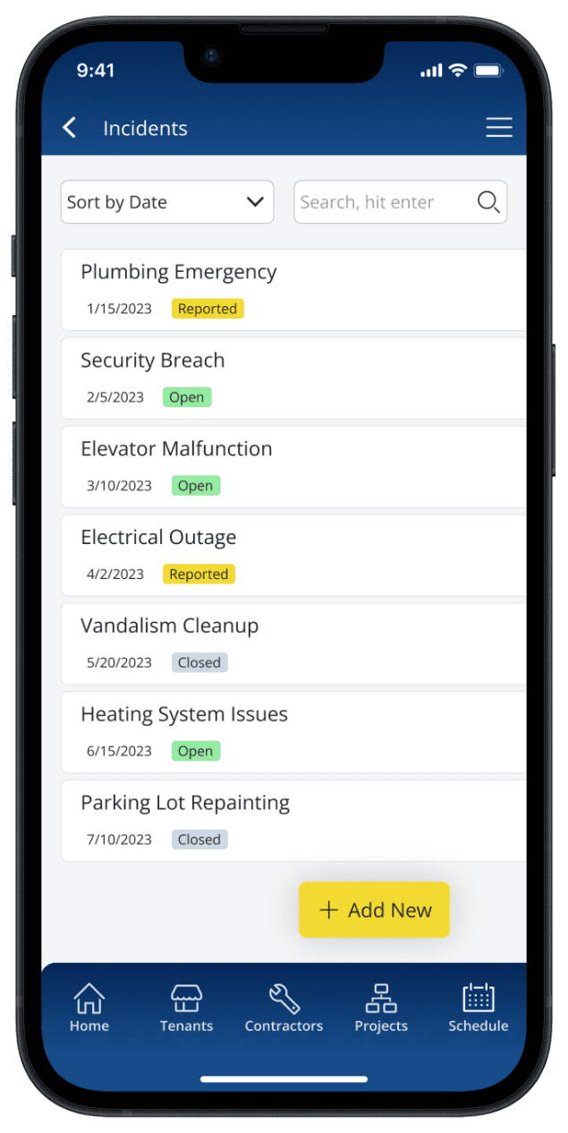Incidents List-portrait-accountable-app-property-management-software