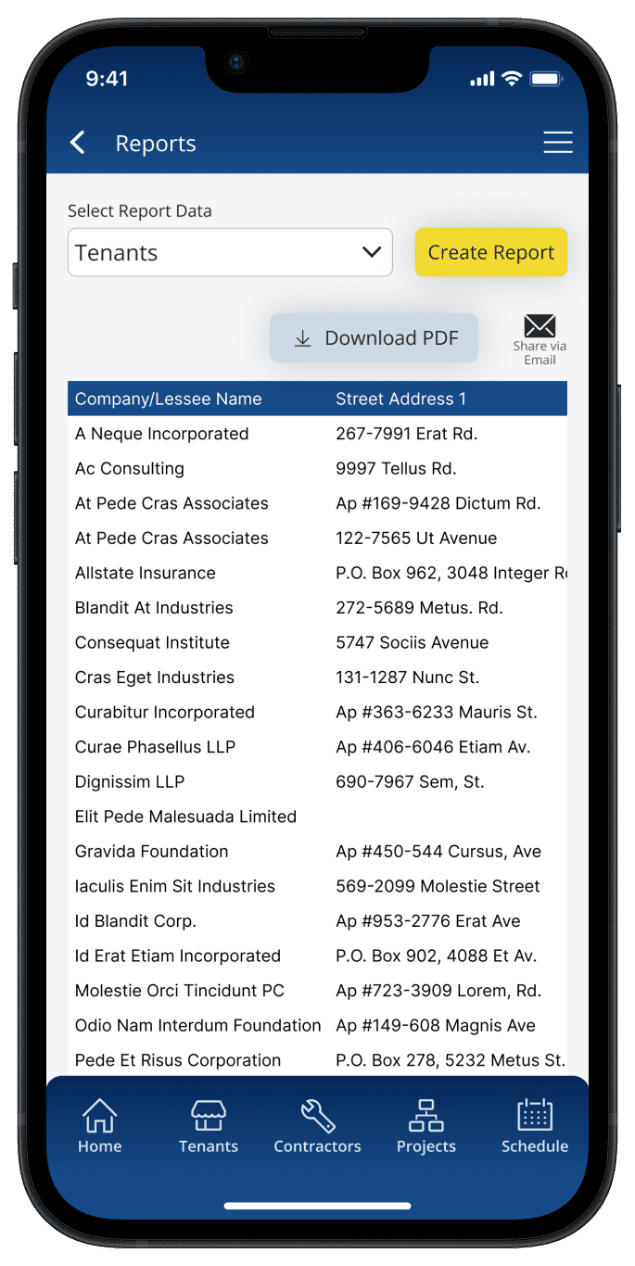 Reports List-portrait-accountable-app-property-management-software